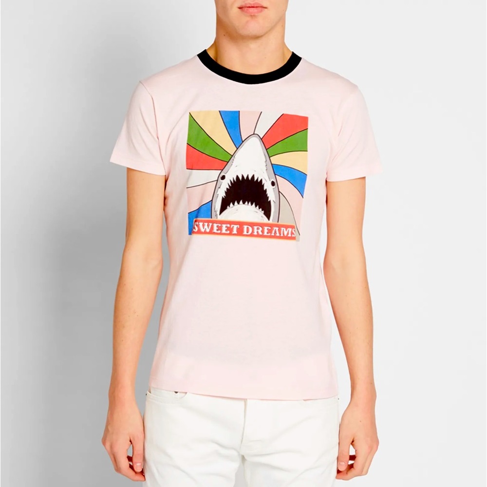 Saint Laurent/YSL Sweet Dreams Shark t-shirt